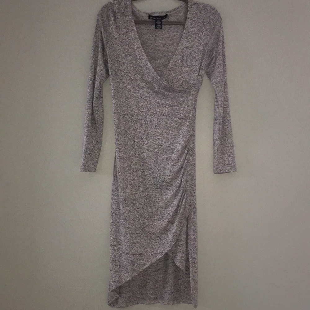 Asymmetrical bodycon dress